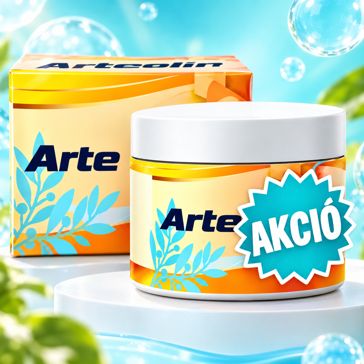 Arteolin testgél